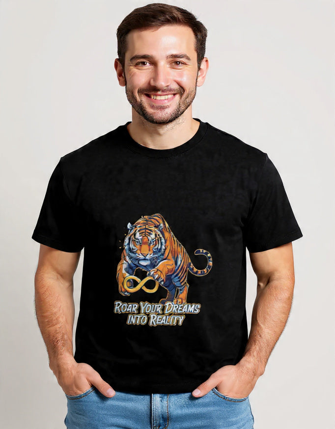 mens-black-tiger-graphic-tshirt-roar-your-dreams