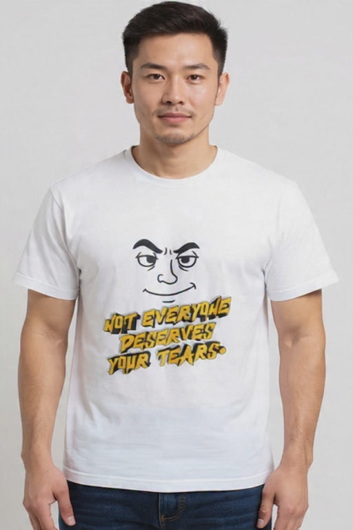 mens-white-graphic-tshirt-not-everyone-deserves-tears

